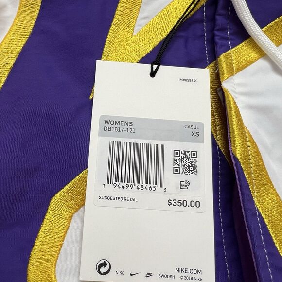 Nike x Ambush NBA Collection Lakers Jacket DB1617-121 Women’s Size XS Oversized - Picture 6 of 6